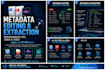 extract and edit metadata for document, audio and video, met tags, forensic edit