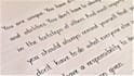 write anything with my beautiful handwriting