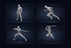 model 3d game character, character rigging animation combat retargeting in unity