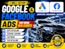 generate auto detailing leads glass ceramic coating car wash detailing website