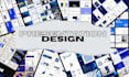 design powerpoint presentation, pitch deck, google  slides and canva presentatio