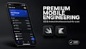 build premium ios app development and android app development via kotlin, swift