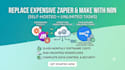 migrate your expensive zapier or make workflows to self hosted n8n