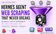hermes agent ai web scraping data extraction ai agent automation n8n python bot