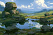 create environment concept art backgrounds