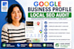 do google business profile local SEO audit maps ranking optimization gmb audit