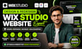 design wix studio website, redesign wix studio website, wix studio expert, figma