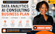create data analytics ai consulting business plan financial model for investors