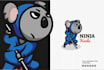 design a professional custom koala logo
