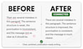 provide a high quality editing and proofreading service
