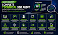 provide technical SEO audit, backlink building