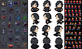 create 2d pixel art sprite sheets game animations character sprites retro game
