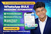setup whatsapp automation for chatbot, bulk messaging