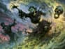 make illustration in fantasy and medieval style