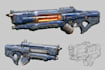 high quality weapon concept art for gaming and more