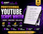 be your youtube script writer