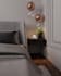 create a modern bedroom interior design with 3d rendering