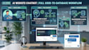 build smart ai voice agent, ai website chatbot with custom dashboard