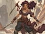 draw a soft and expressive rpg character illustration