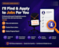 search and apply for jobs on your behalf