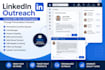 do linkedin outreach with personalized cold messages