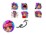 create custom streamer emotes and graphics in cute chibi
