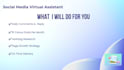 be your social media virtual assistant and canva designer