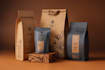 design creative box, pouch and label packaging design