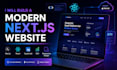 build a modern nextjs website