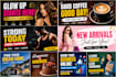 create stunning canva posts, flyers and banners
