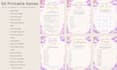 design baby shower invitation bundle in canva
