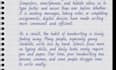 write neat handwritten notes, letters, and documents