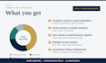 do investment analysis and portfolio review