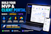 develop custom client portals using softr, airtable and base44