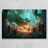 create fantasy  custom illustration