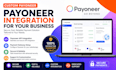 setup custom payoneer integration support
