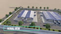 render realistic architectural 3d warehouse factory walkthrough animation video