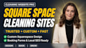 build a squarespace website for cleaning companies