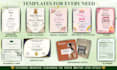 design editable canva templates