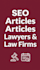 write professional legal blogs, articles and website content