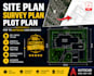 create site plan, survey plan, plot plan and convert PDF to autocad cad drawing