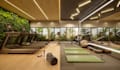 render gym interior layout, home gym 3d visual,functional fitness room 3d design