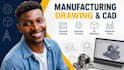 create manufacturing drawing cad drawing assembly drawing technical design