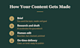 write SEO blog posts and newsletter email copy for your brand