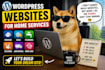 build a home service wordpress website for roofing or hvac
