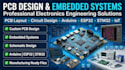 design pcb, embedded systems, and firmware development