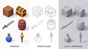 create low poly 3d game props and assets for your game