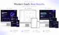 develop a modern saas website using react and nextjs