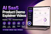 create ai saas and software product demo explainer video with runway, kling, veo