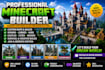 be your professional minecraft builder for custom map spawn lobbies and survival
